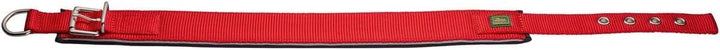 HUNTER Hundehalsband NEOPREN REFLECT, Farbe: rot/schwarz, weiche Polsterung, reflektierend, besonder