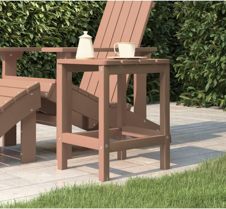vidaXL Adirondack Gartentisch Gartenmöbel Terrassentisch Balkontisch Beistelltisch Tisch Campingtisc