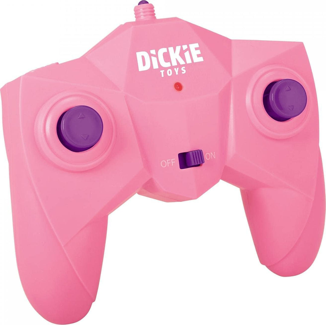 Dickie Toys Pink Drivez RC Candy Flippy, ferngesteuertes Spielzeugauto, Rotations- und Flip-Funktion