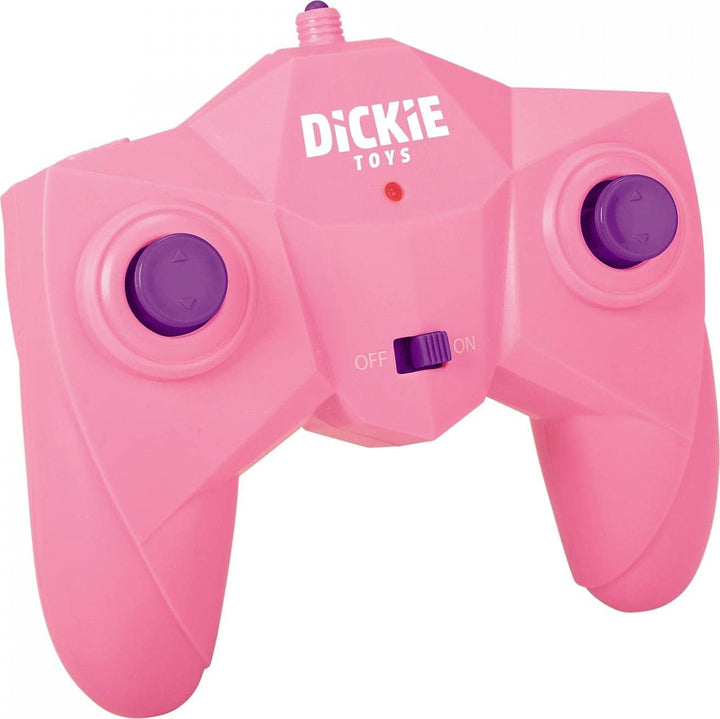Dickie Toys Pink Drivez RC Candy Flippy, ferngesteuertes Spielzeugauto, Rotations- und Flip-Funktion