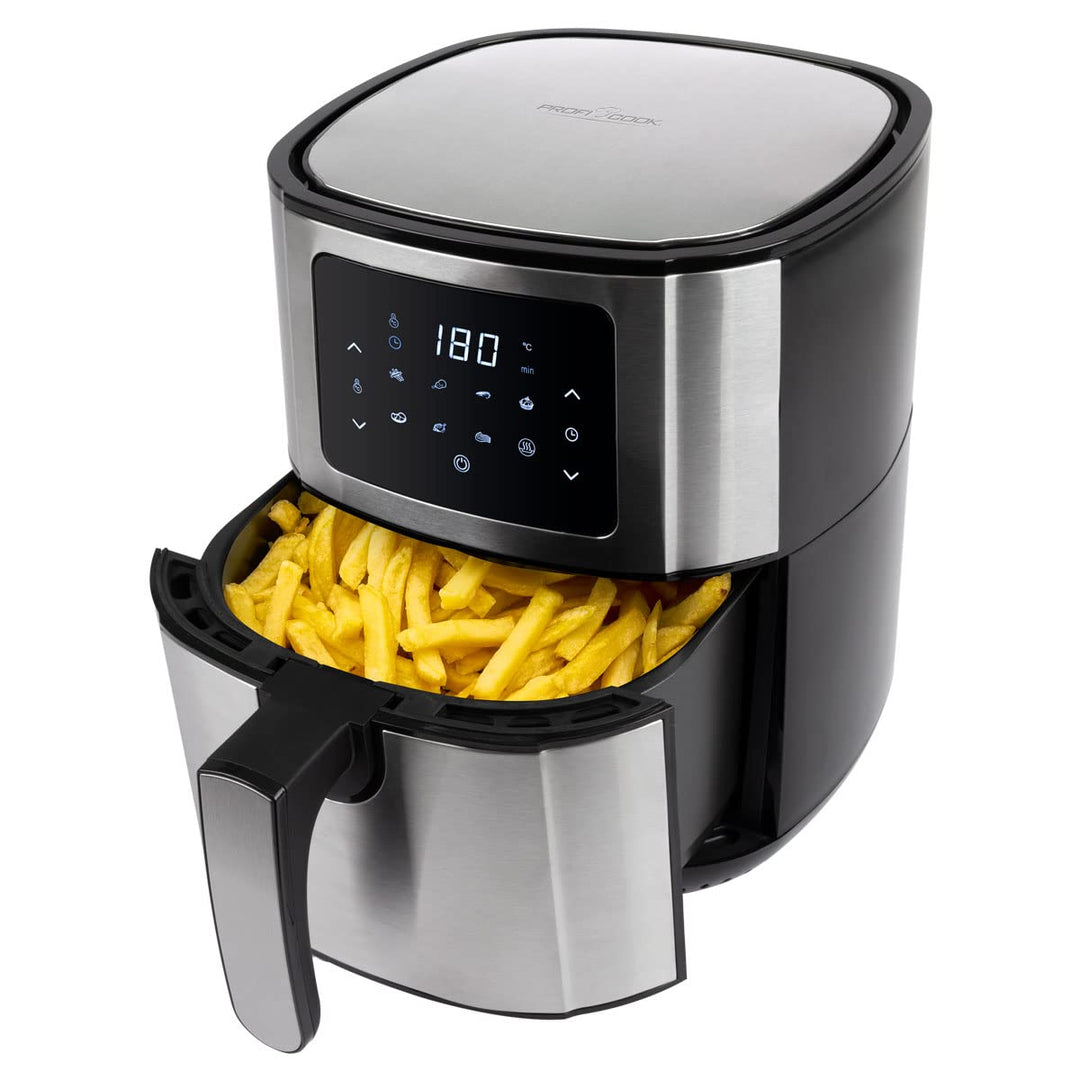 ProfiCook® Heissluftfriteuse PC FR 1239 H - Friteuse Heissluft 5,5L XXL Kapazität, Öl- und fettfreie