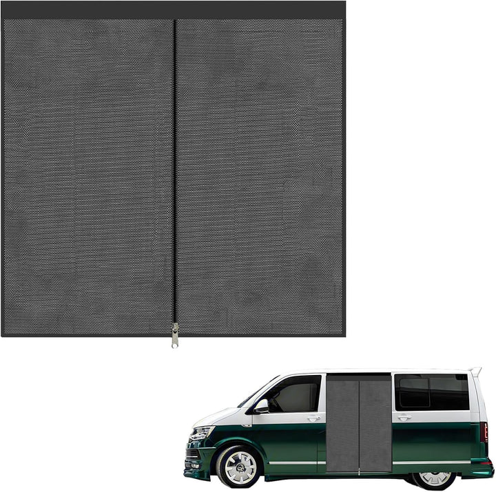 HAMON Auto Seitentür Schiebetür Insektennetz Moskitonetze Ersatz für VW T6 Outdoor Camping Auto Anti