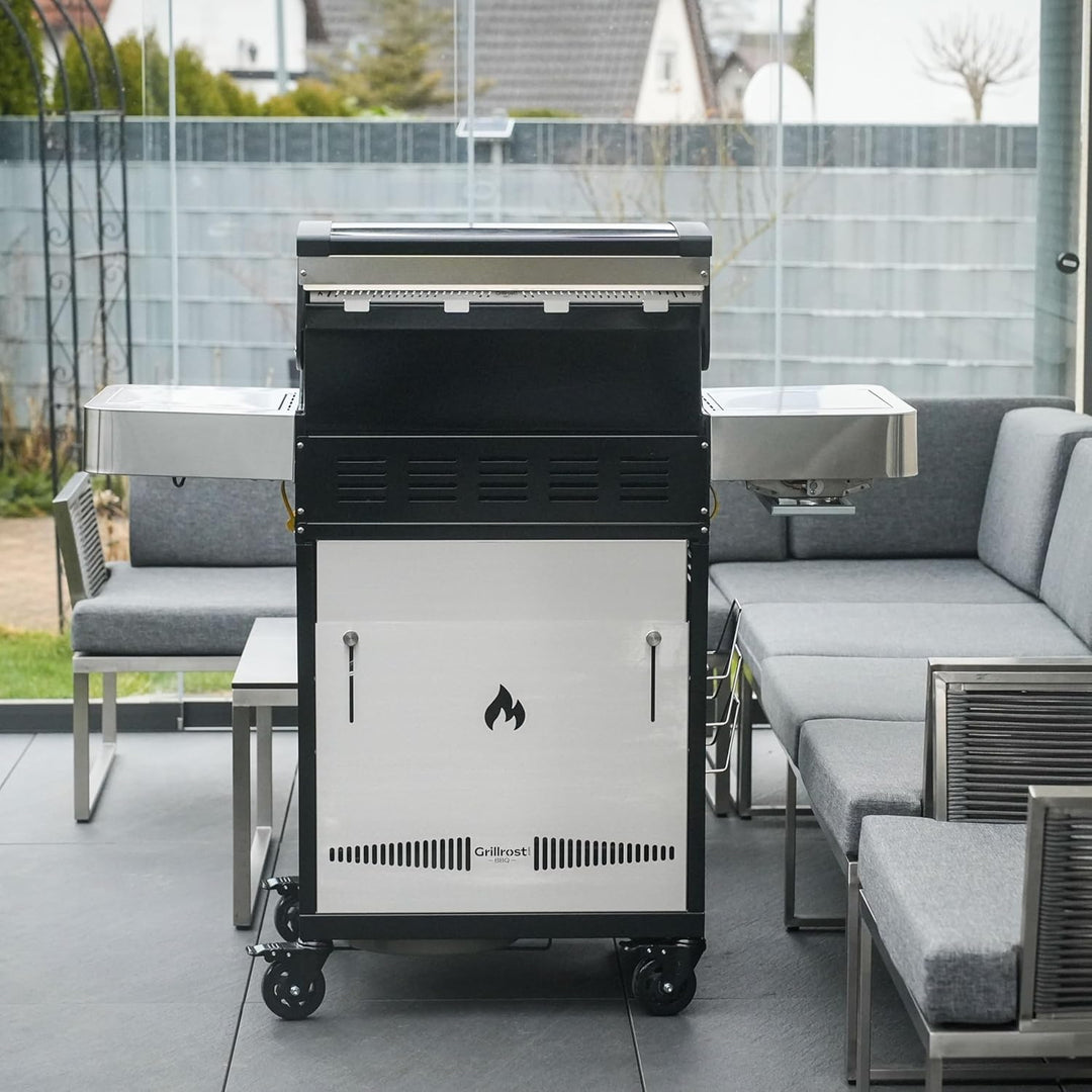 Grillrost.com Das Original Windabweiser passend für Rösle Videro G3 - Montieren und mehr Spass am Gr