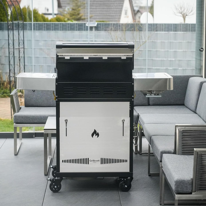 Grillrost.com Das Original Windabweiser passend für Rösle Videro G3 - Montieren und mehr Spass am Gr