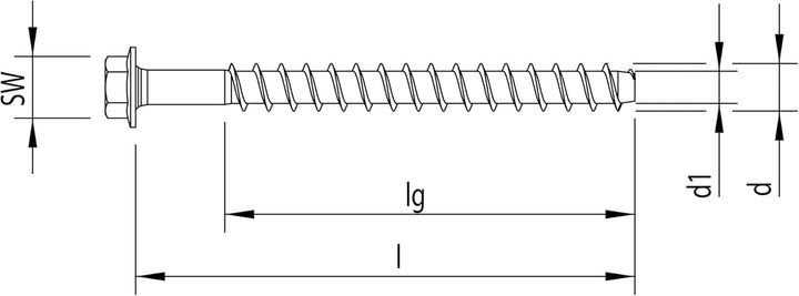 MULTI-MONTI-plus 16,0 16 x 130, 10 Stk., 16 x 130, 10 Stk.