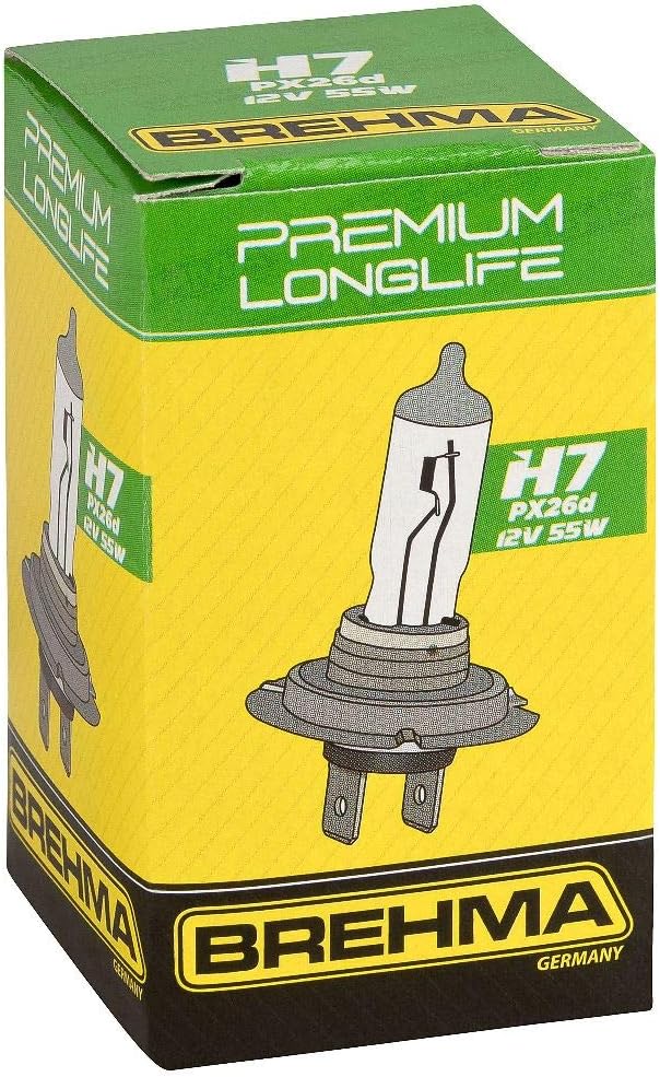 Brehma 90456 10X Premium Longlife H7 24V 70W Lampe E1