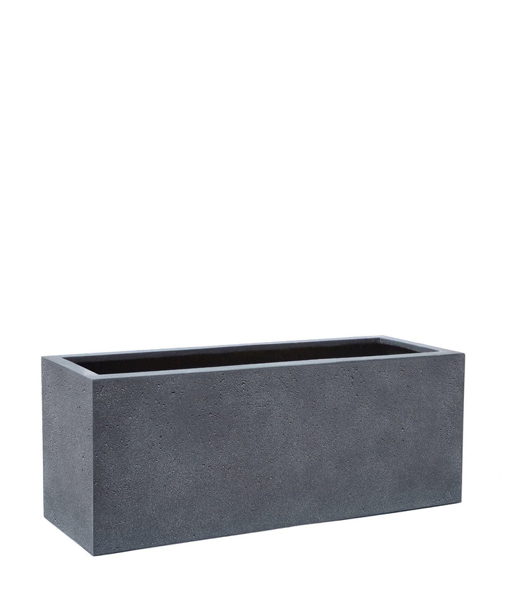 ESCHBACH® Pflanzkübel Box 100 Blei Grau Rechteckig * 100 x 45 x 45 cm * 10 Jahre Garantie 100x45x45,