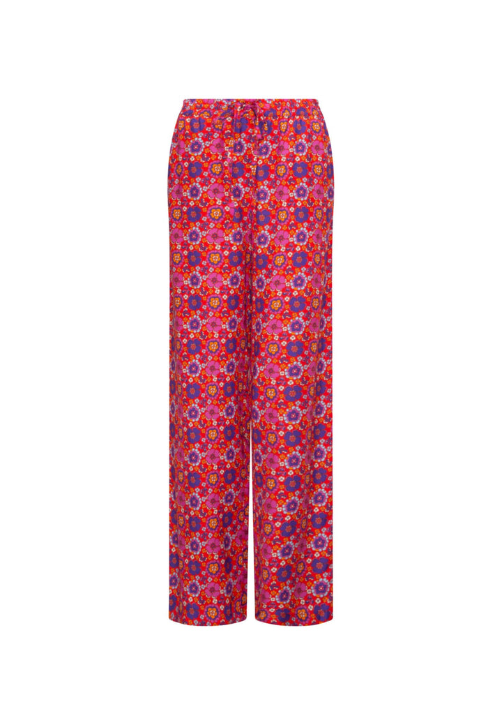 Seidensticker Damen Damenhose Regular Fit Pants 34 Rot, 34 Rot
