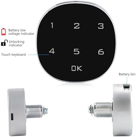 Code Lock Digitale Zink-Legierung Code Kombination Elektronische Code Lock Cam Cabinet Locker Komfor