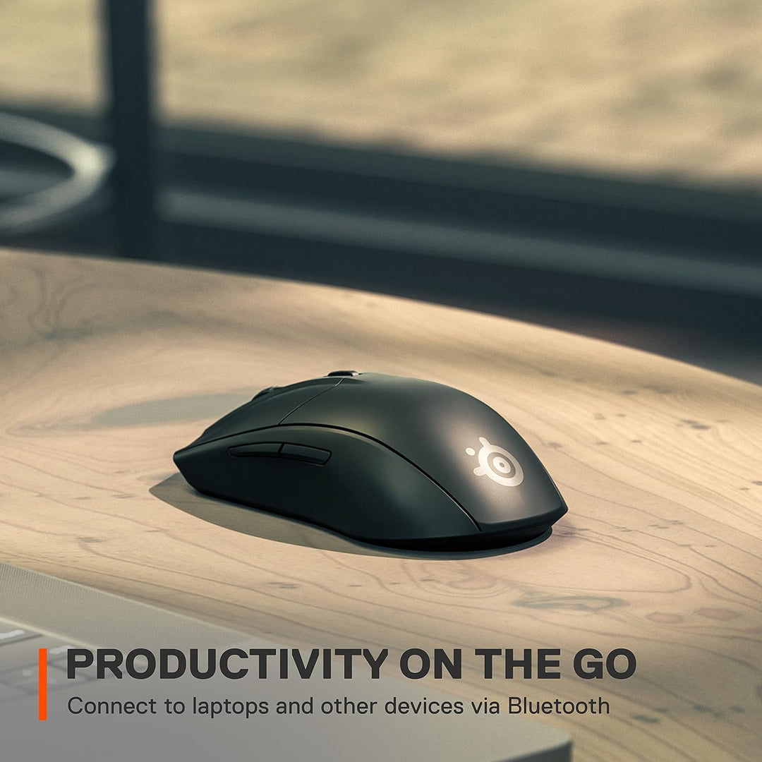 SteelSeries Rival 3 Wireless - Kabellose Gaming-Maus - Über 400 Stunden Akkulaufzeit - Dual Wireless