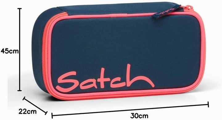 satch Pack Schulrucksack Set 2tlg. inkl. Schlamperbox Pink Phantom, Pink Phantom
