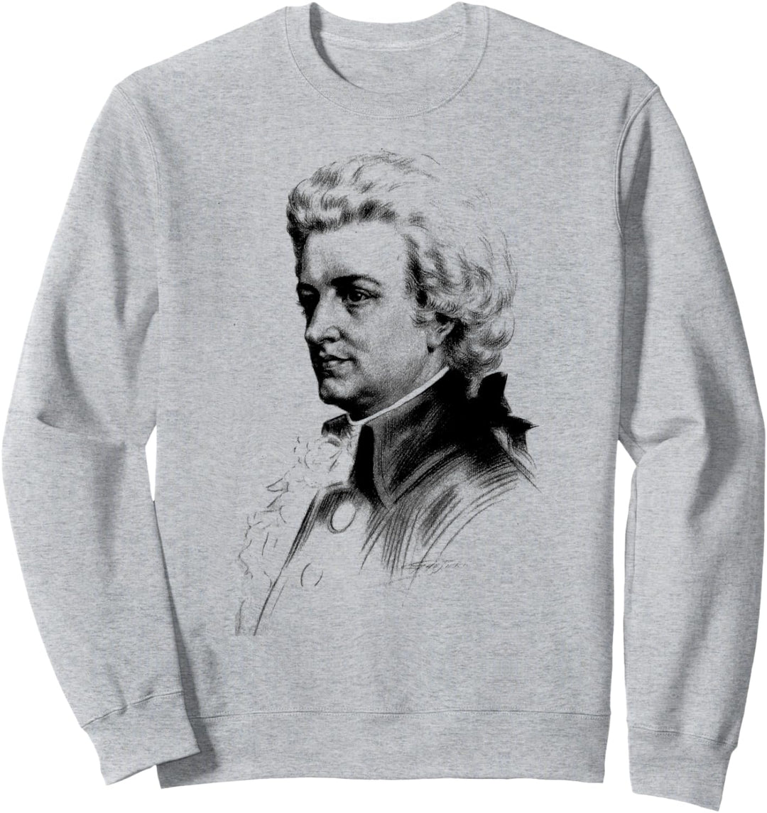 Wolfgang Amadeus Mozart Komponist Pianist Geschenk Sweatshirt