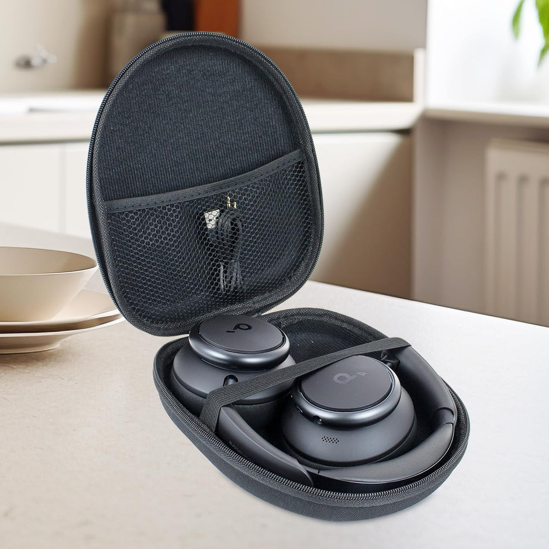 Harte Tasche Hülle Case Kompatibel mit Soundcore by Anker Q11i Q20i Q30 Q45 / Life Q30 / H30i / Spac
