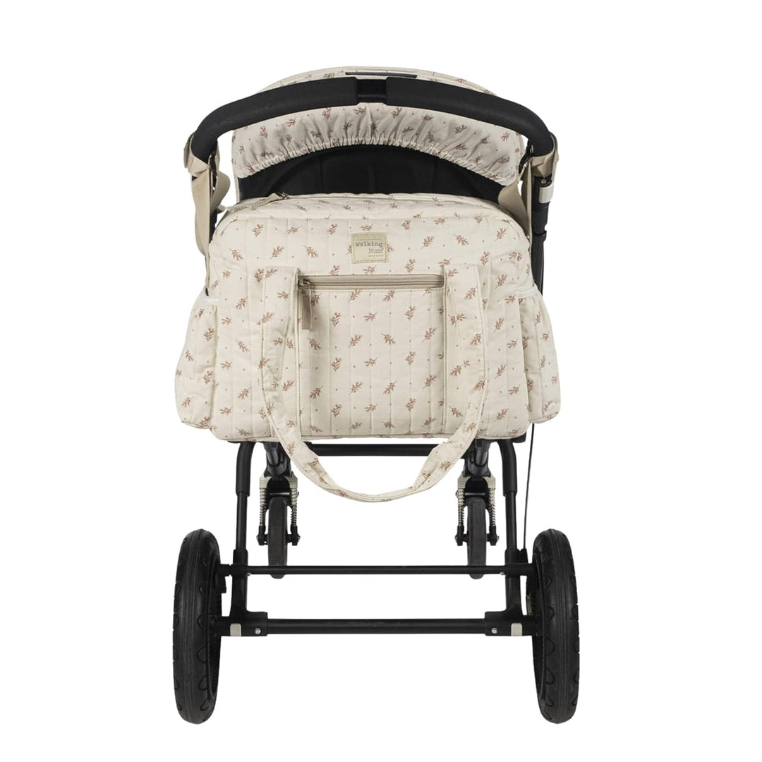 Wickeltasche Mimosa, Beige/Rosa und Beige/Grün