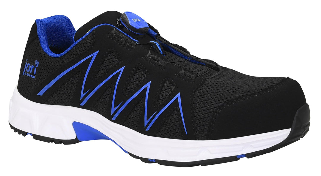 JORI Sicherheitshalbschuh Speedy BOA Black-Blue Low ESD S1P 46 Grösse: 46, Grösse: 46