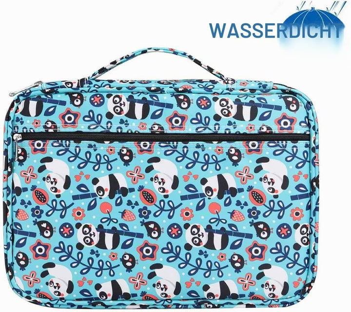 JAKAGO Grosse Federmäppchen XXL mit 220 Schlitze Stifte Aufbewahrung, Wasserdichtes Stiftetasche für