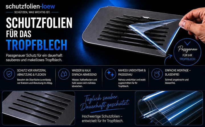 5 x Schutzfolie für Siemens EQ300 - EQ500 - EQ 500 EQ 300 integral - ExtraKlasse TQ505DF9 - TQ505D09