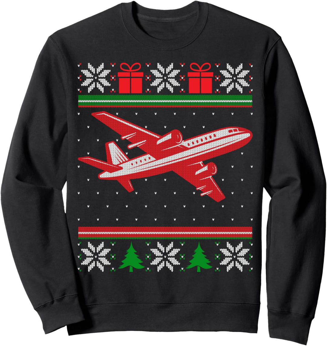 Flugzeugpiloten Aviation Crew Passendes hässliches Sweatshirt