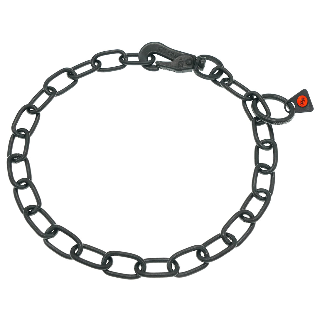 Sprenger Hundehalskette mit Sprenger Haken aus Edelstahl rostfrei 3 mm I Grösse individuell einstell