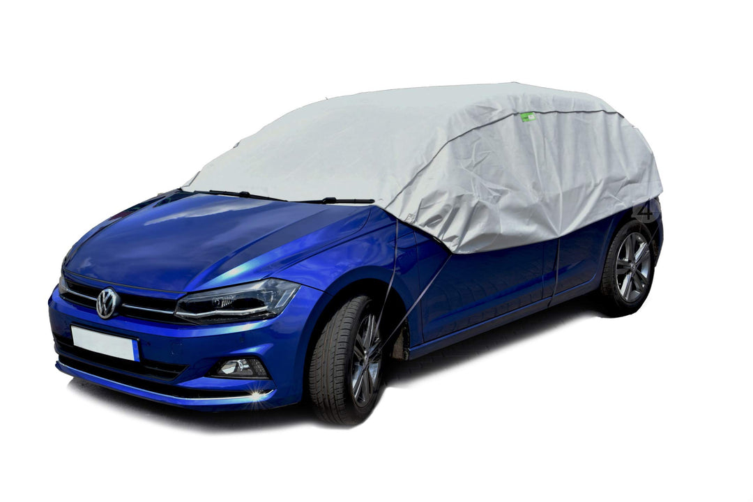 Kegel Halbgarage OPTIMO ML für Opel Corsa F ab 2019 - Grau, Wasserdicht, UV-Schutz, Autoabdeckung, L