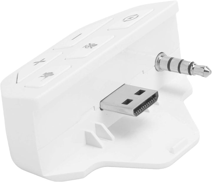 Heayzoki Controller Sound Enhancer für Xbox One, Headset-Adapter Controller-Audio-Adapter Kopfhörer-