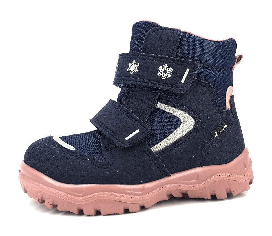 Superfit Mädchen Husky1 Schneestiefel 23 EU Blau Rosa 8010 00, 23 EU Blau Rosa 8010 00