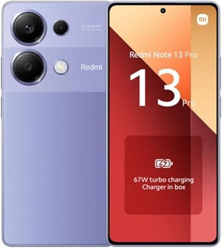 Xiaomi Redmi Note 13 Pro 4G 256GB Lavender Purple