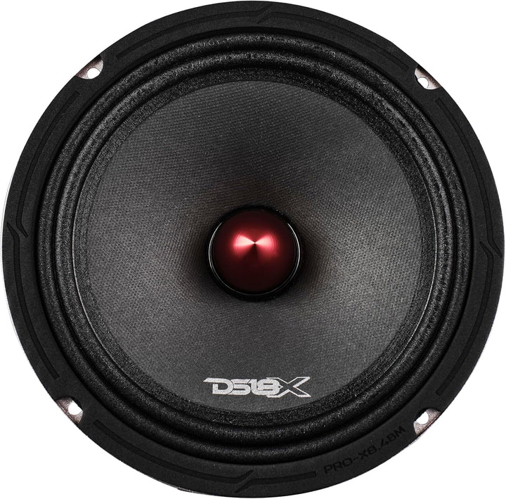 DS18 Car Midrange Speaker 8" Inch 600w Watt 8Ohm Bass Loudspeaker PRO-X8.4BM Bullet 4 Ohm 20,3 cm, B