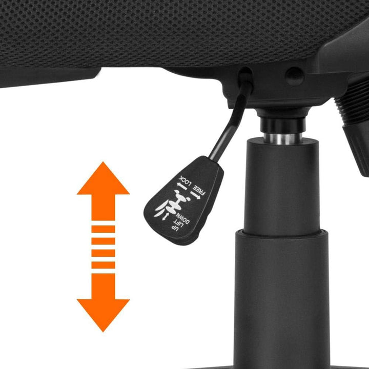 Yaheetech 2 Stück Bürostuhl, Schreibtischstuhl ergonomisch, Drehstuhl mit Netzbespannung, höhenverst