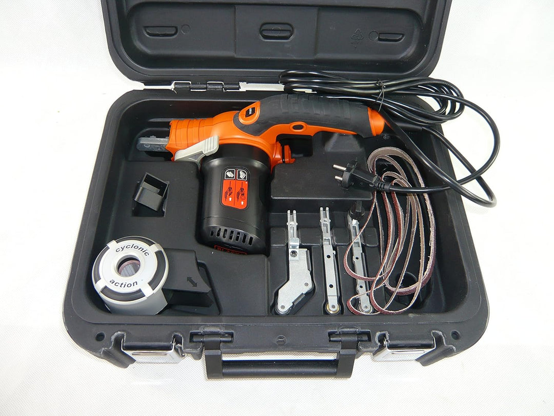 Black & Decker KA902EK Powerfile Bandschleifmaschine,12 Zubehörteile