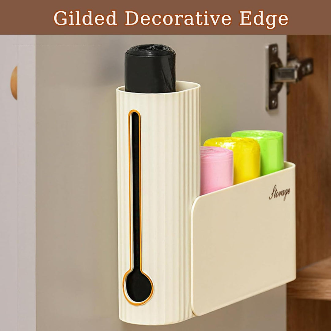 Müllsack Organisator Wand, Wandmontierter Trash Bag Organizer, Wand Montierter Müllsack Spender, Sel