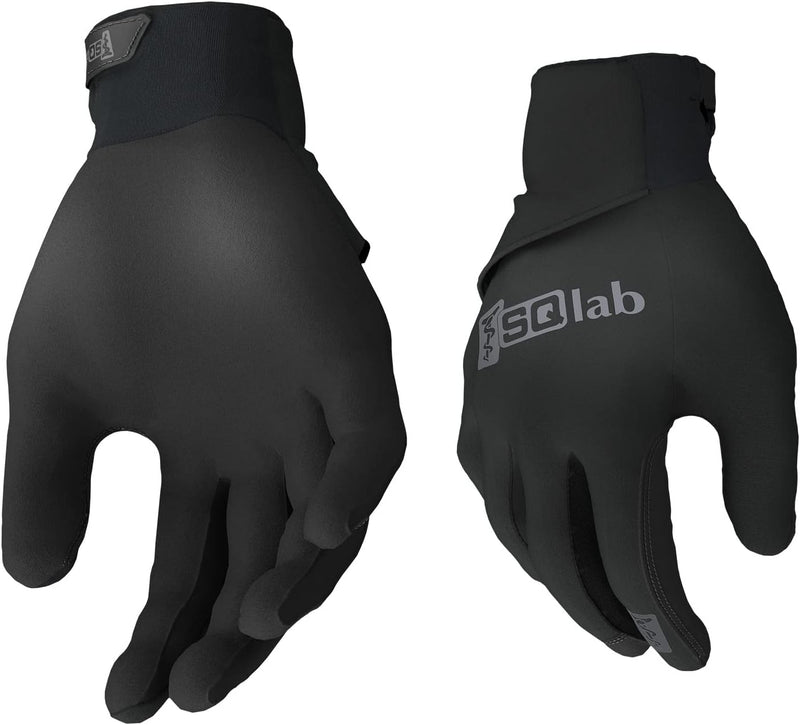 SQlab Unisex – Erwachsene Sq-Gloves One10 Fahrrad Winterhandschuhe XS - Wide Schwarz, XS - Wide Schw