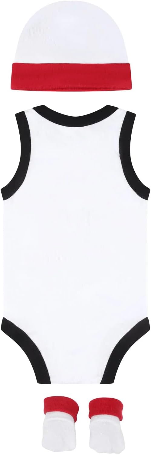 NIKE Unisex Baby 23 Jersey T-Shirt (1er Pack) 0-6 Monate Weiss, 0-6 Monate Weiss