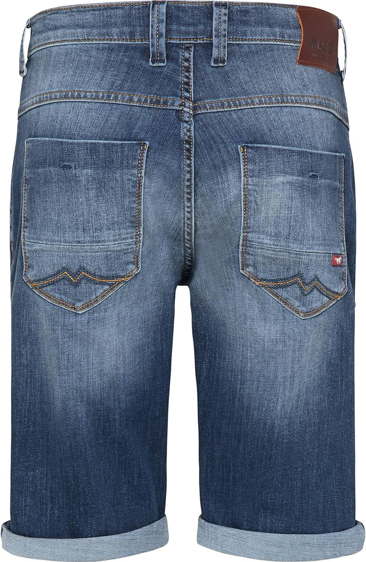 MUSTANG Herren Regular Fit Denim Bermuda Jeans