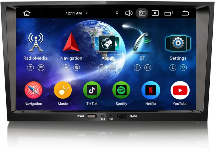 Erisin 8-Kern 4GB+64GB Android 14 GPS Autoradio Bluetooth Navigation für Opel Antara Astra H Corsa C