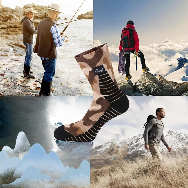 OTTERSHELL Wasserdichte Socken Damen und Herren. Geeignet für Outdoor-Aktivitäten wie Golf,Radfahren