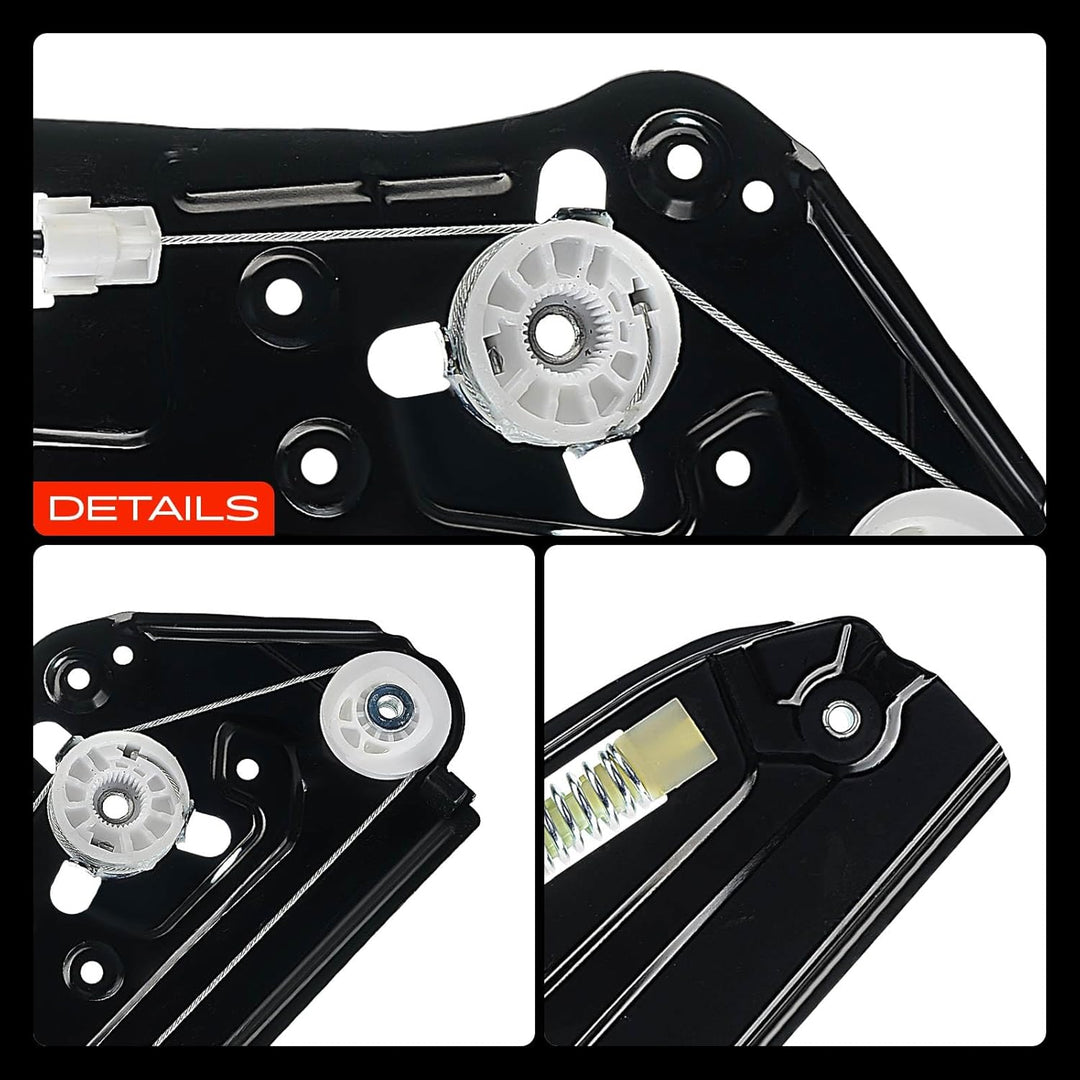 Frankberg Fensterheber Elektrisch Ohne Motor Hinten Rechts Kompatibel mit 7er E65 E66 E67 730 740 74