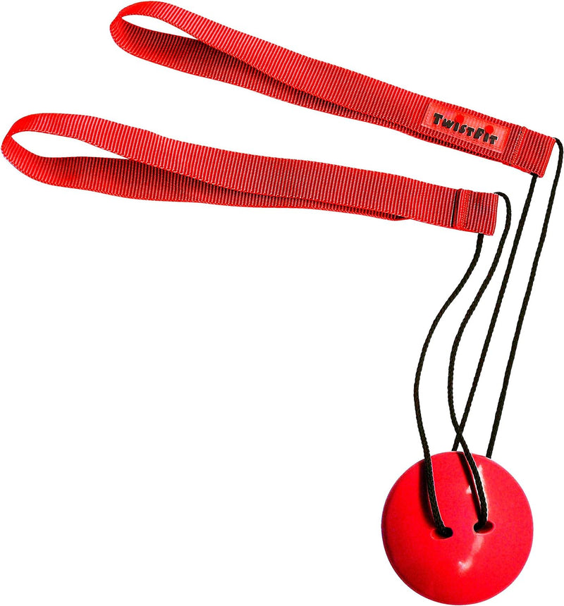 TwistFit® original u. patentiert - Fitness-Studio im Taschenformat Rot