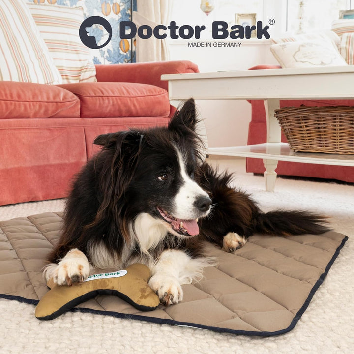 Doctor Bark Hundedecke – weiche, hochwertige Hundematte für grössere Hunde, robuste Indoor-Outdoor L