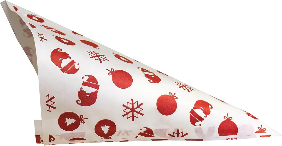 Spitztüten aus Papier Motiv: "WICHTEL ROT" Länge ca. 19 cm für ca. 125 g Inhalt (1000 Stück), 1000