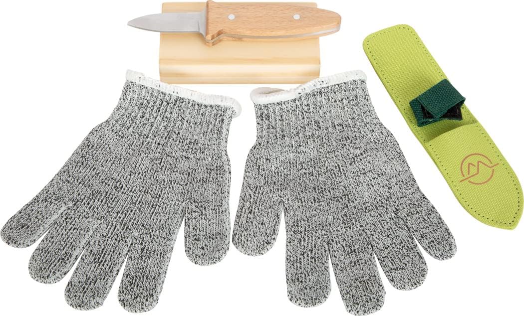 small foot Schnitzmesser-Set "Discover", Outdoor-Kindermesser inkl. Messerscheide für Kinder ab 6 Ja