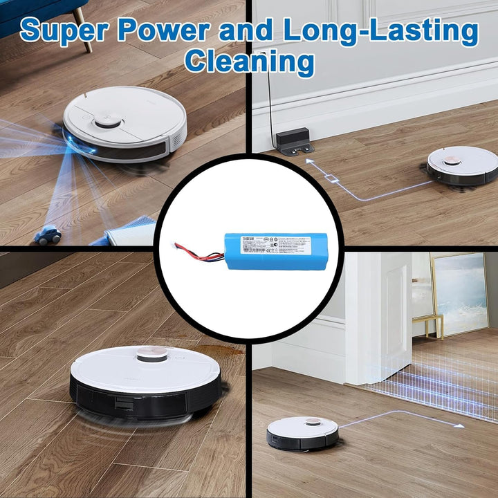 5600 mAh Akku Kompatibel mit Ecovacs Deebot T5 T8 T8+ T9 T9+ Deebot T20, Deebot Ozmo 950 T10 T9 DX65