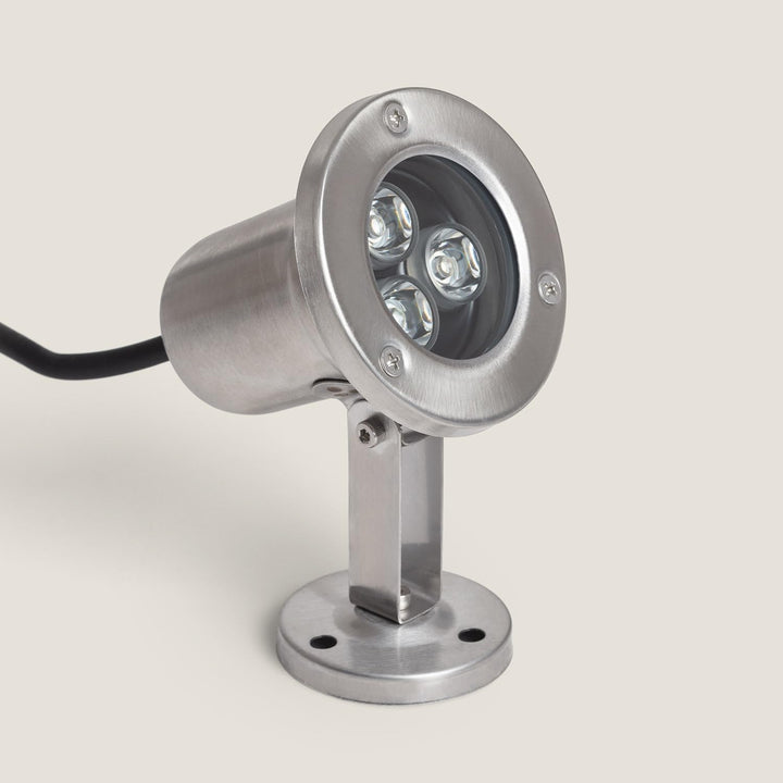 LEDKIA LIGHTING LED-Strahler tauchfähig RGB 3W Oberfläche 12V DC Inox RGB, Rgb