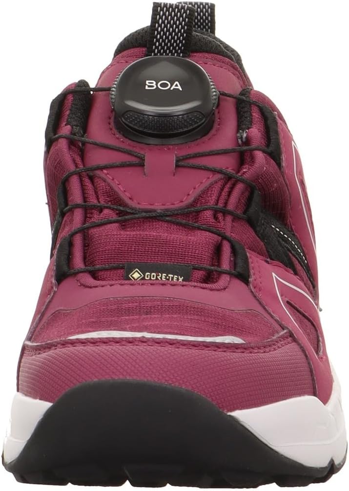 Superfit Mädchen Free Ride Sneaker 31 EU Rot Schwarz 5000, 31 EU Rot Schwarz 5000