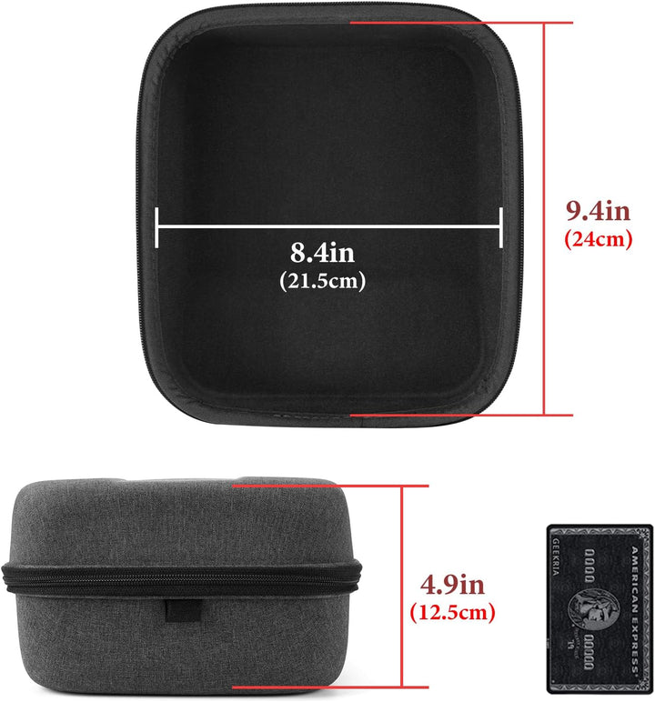 Geekria Shield Hülle für grosse Over-Ear-Kopfhörer, Ersatz-Schutzhülle aus Hartschale für die Reise
