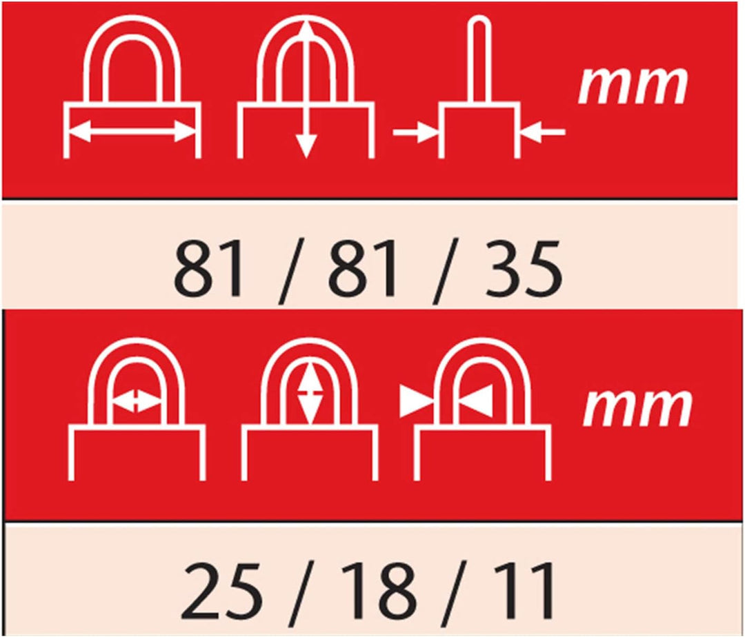 ABUS 20/70 70mm Diskus Plus Padlock Keyed Alike 564323