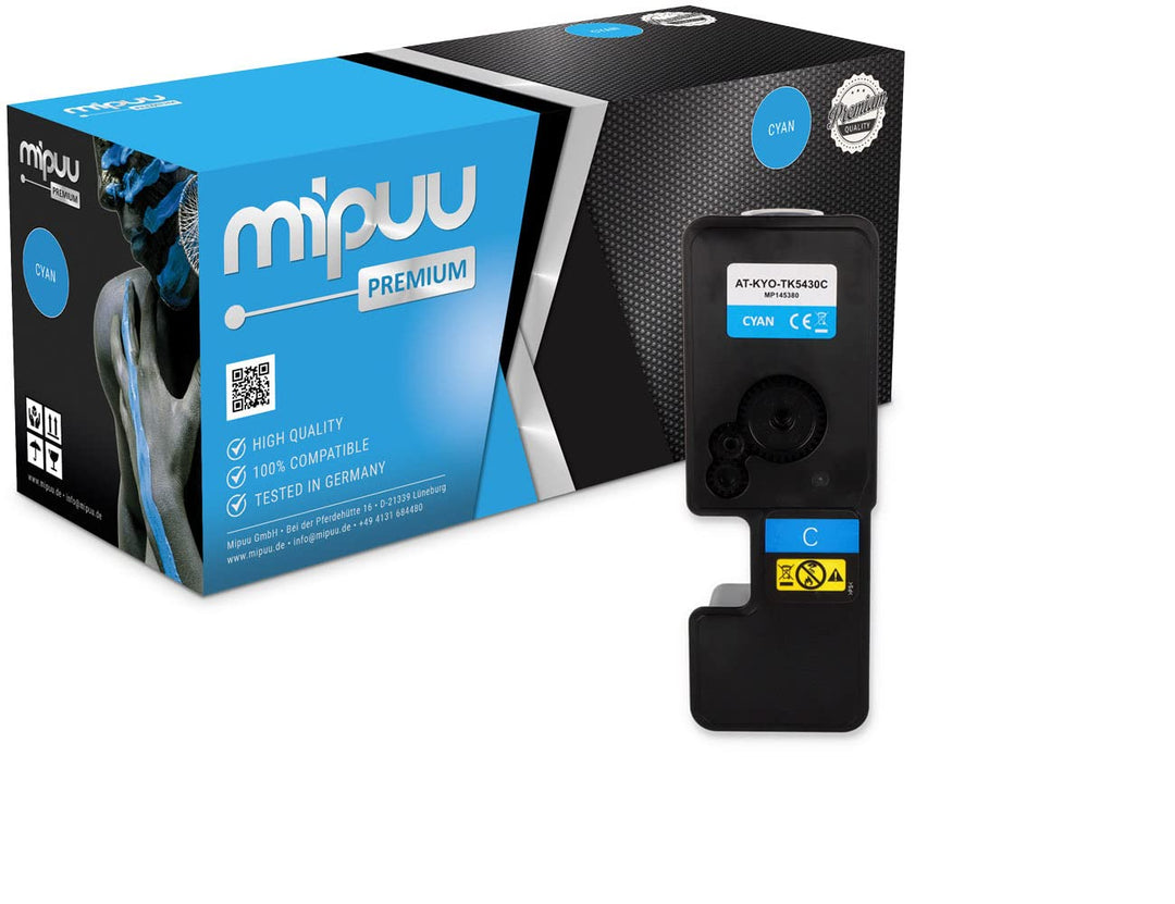 Mipuu Toner kompatibel mit Kyocera TK-5430C TK-5430 TK5430 Cyan für Ecosys MA2100 MA2100cfx MA2100cw