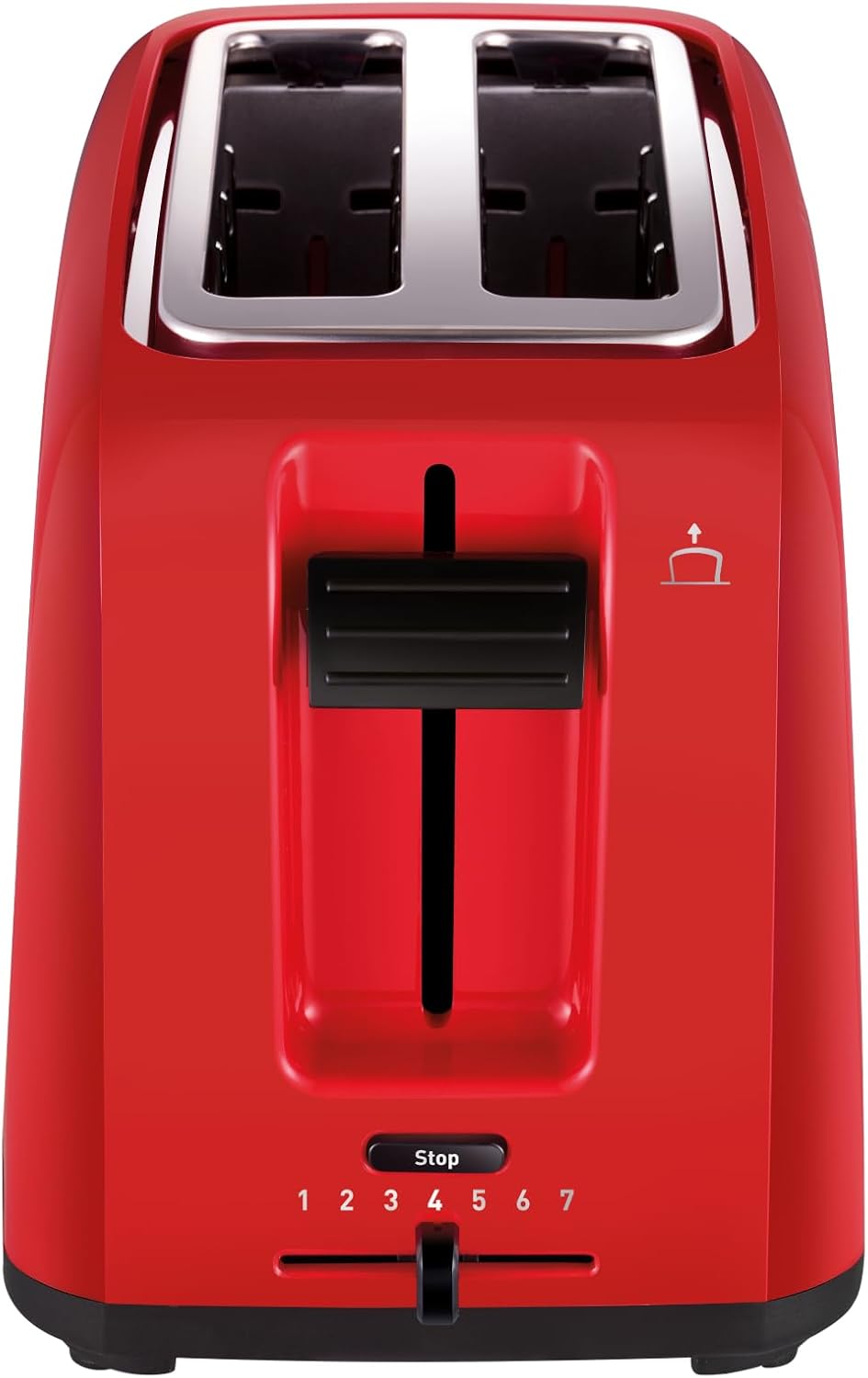 TEFAL TT1A2510 Toaster | Doppelschlitz | mit 7 Bräunungsstufen | inkl. Brötchenaufsatz | Krümelschub