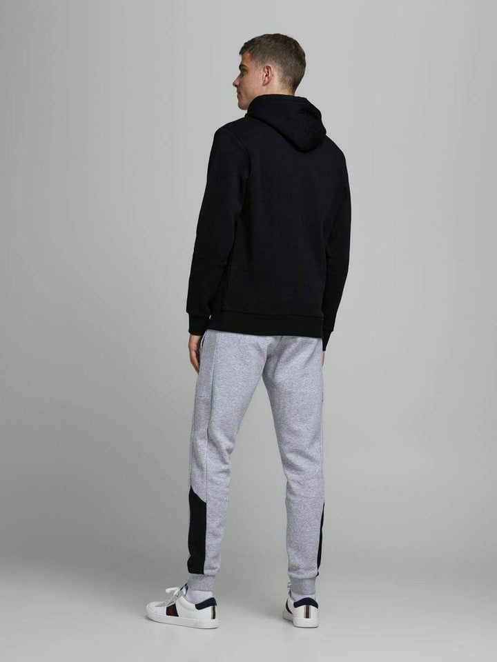 JACK & JONES Herren Jcojumbo Sweat Hood FST Kapuzenpullover S Schwarz, S Schwarz