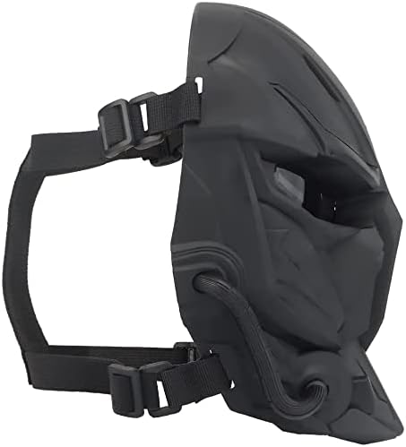 Airsoft-Maske Schädel Taktische Vollgesichtsmaske, Mit PC-Linse Anti-Aufprall-Dual-Modus-Tragedesign